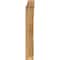 Ekena Millwork Traditional Slat Rough Sawn Outlooker, Western Red Cedar, 6"W x 36"D x 40"H OUT06X36X40TRA06RWR - alternate 4